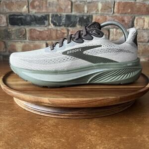 Brooks Ghost 17 Chateau Gray Brown Olive Road Running Men's 8 Shoes Sneakers